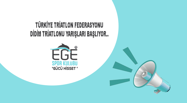  Didim TTF Triatlon Türkiye Kupası Başlıyor ....